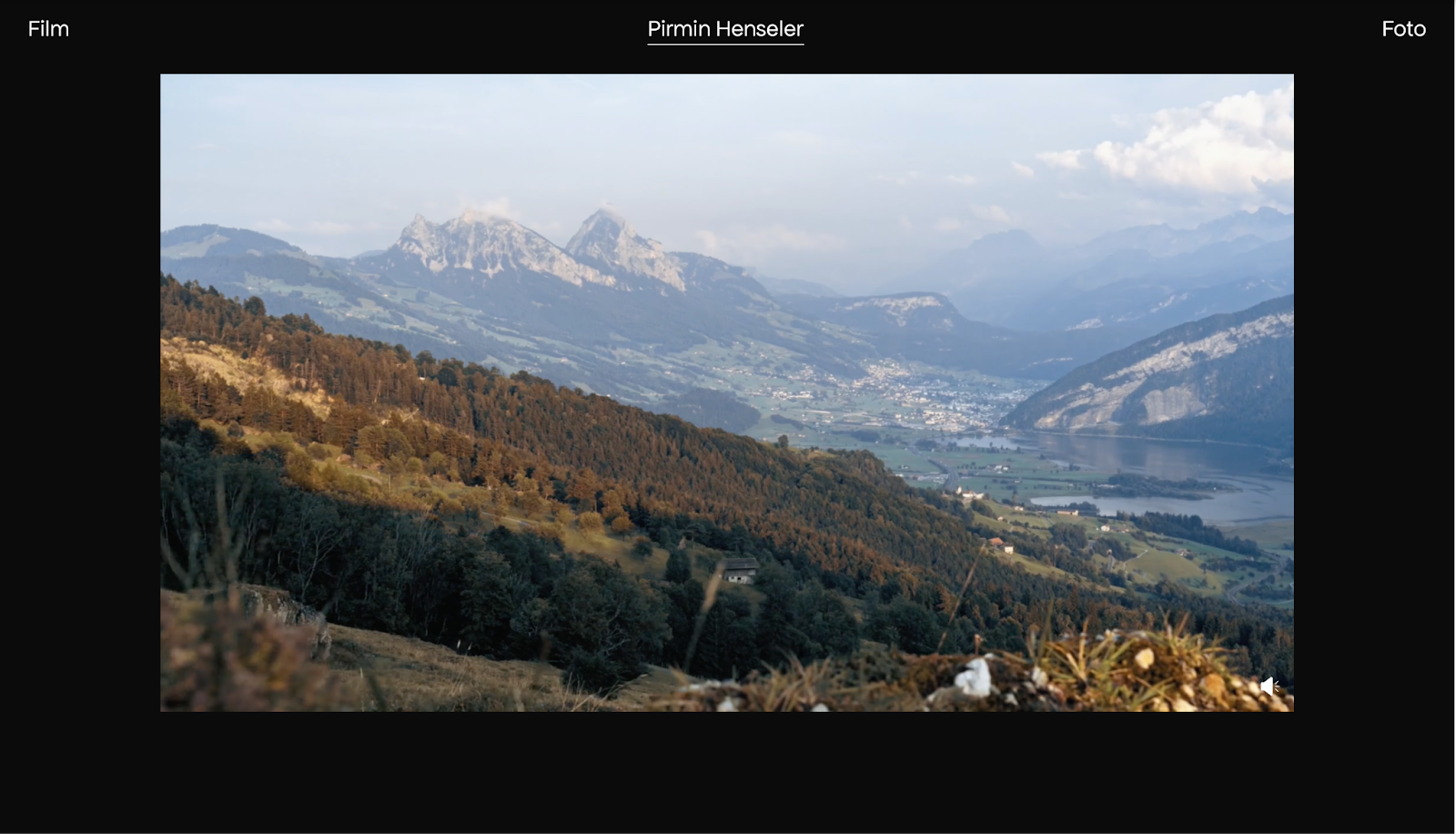 filmmaker website example, Pirmin Henseler