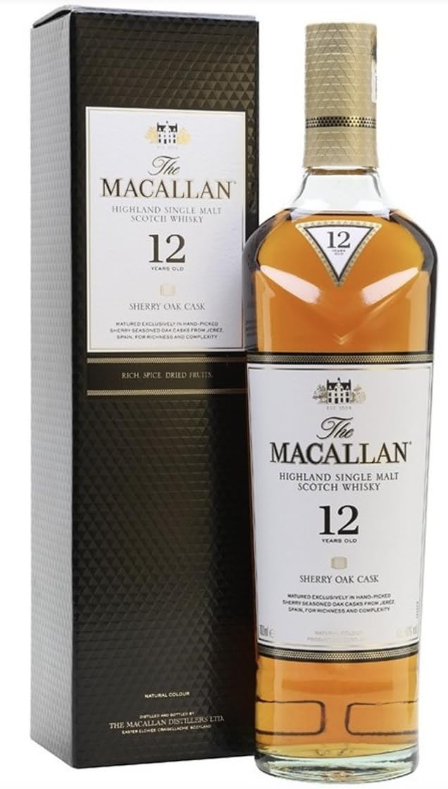 Whisky The Macallan 12 Anos Sherry Oak Cask 700 ml