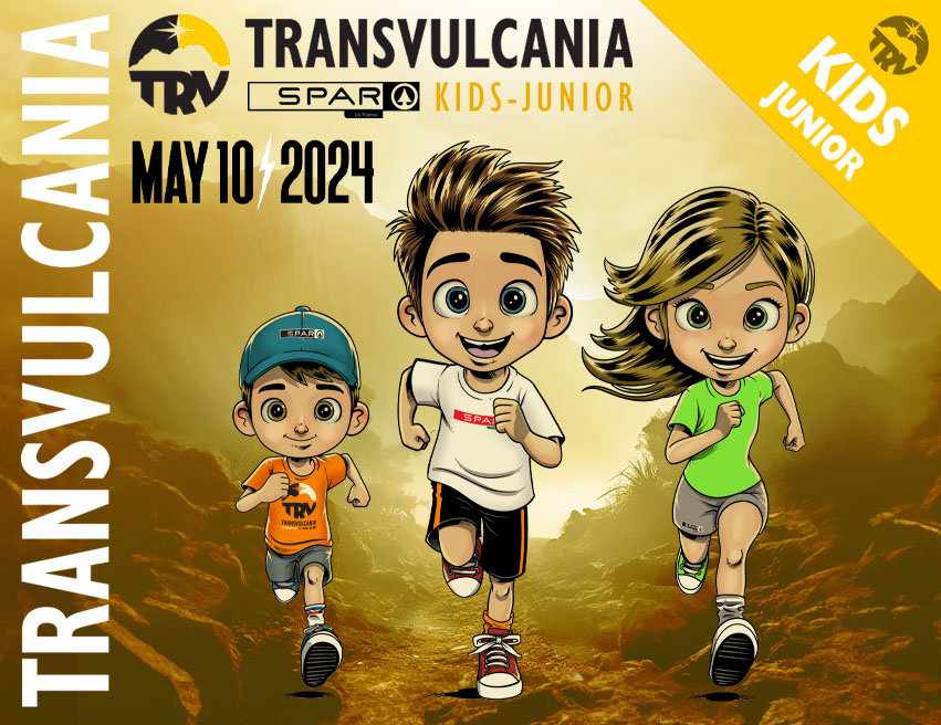 Cartel Transvulcania Kids-Junior 2024