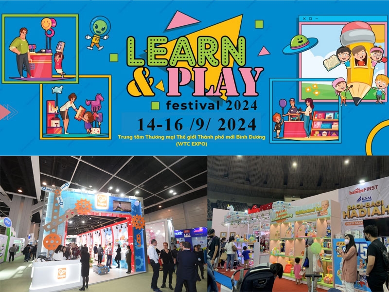 Thi công gian hàng triển lãm Learn & Play Festival 2024 (LAPF 2024)