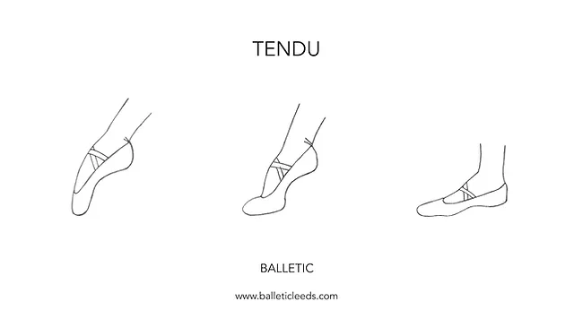 Foundational Ballet Moves for Beginners - Tendu (Tahn-DU)