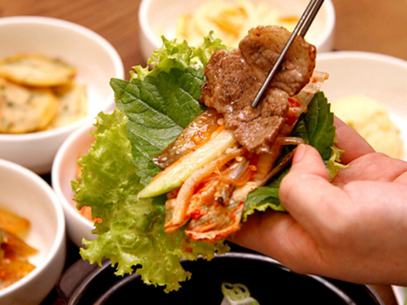 Trải nghiệm thịt nướng Hàn Quốc chuẩn vị tại Nhà hàng Sunrise - Khách sạn DIC Star Vĩnh Phúc.