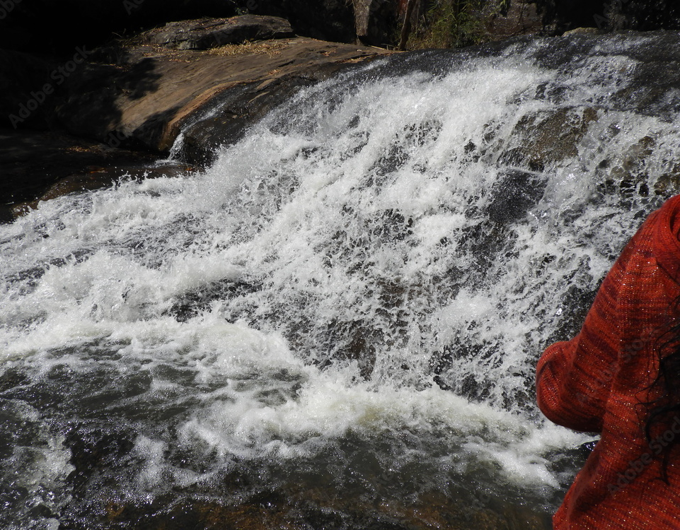 Lambasingi hills and water falls