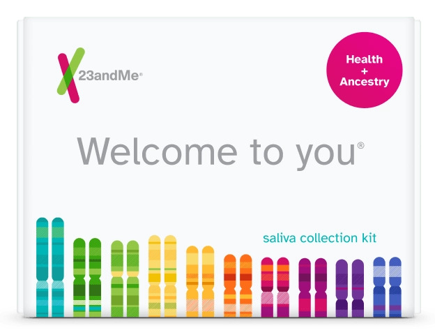 23andMe box.