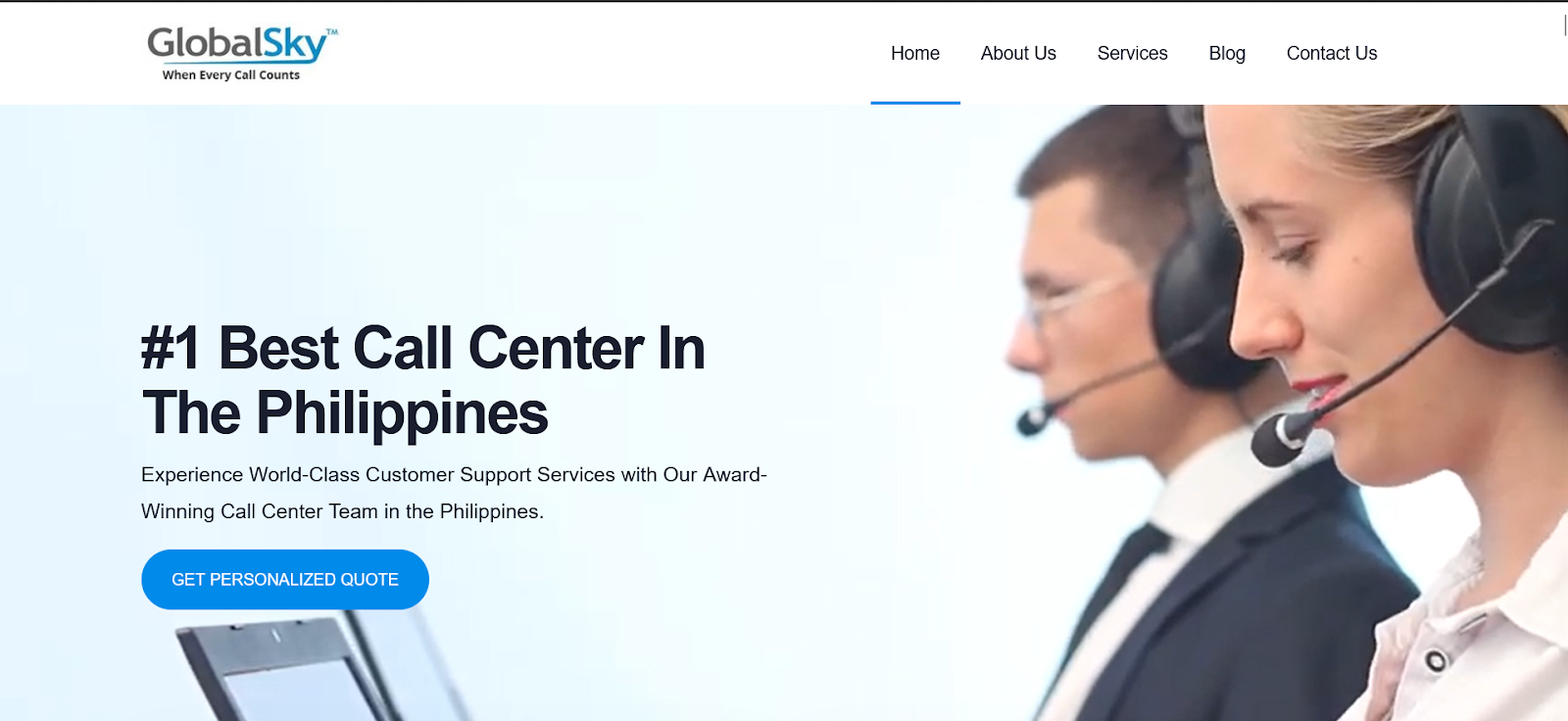 GlobalSky  - Top 10 Call Centers in the Philippines