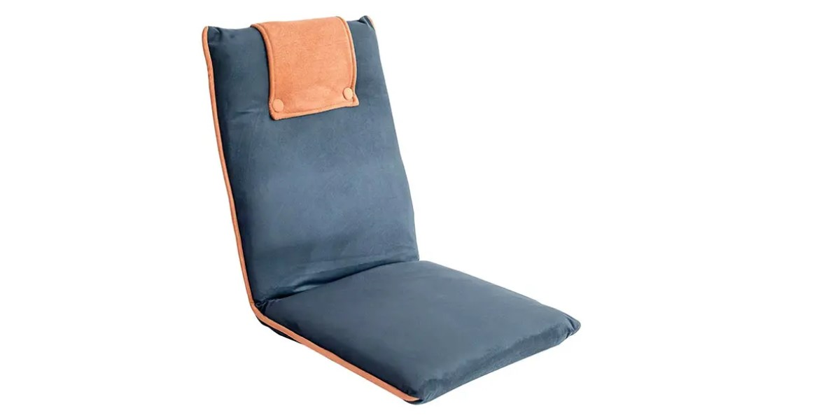 Floor meditation chair  with back support