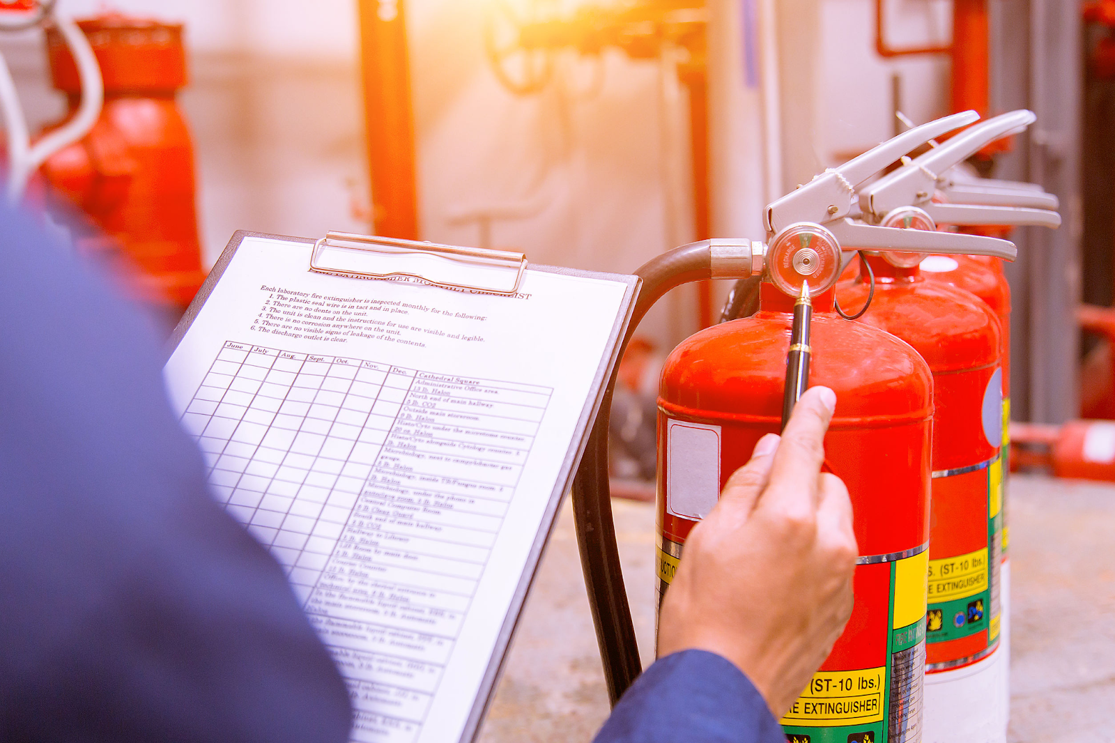 Fire Safety Audits checklist for industry