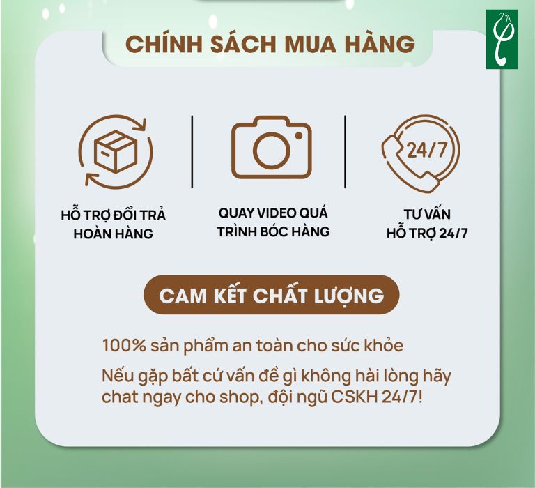 Nam dược Hải Long cung cấp chính sách hậu hãi dài hạn